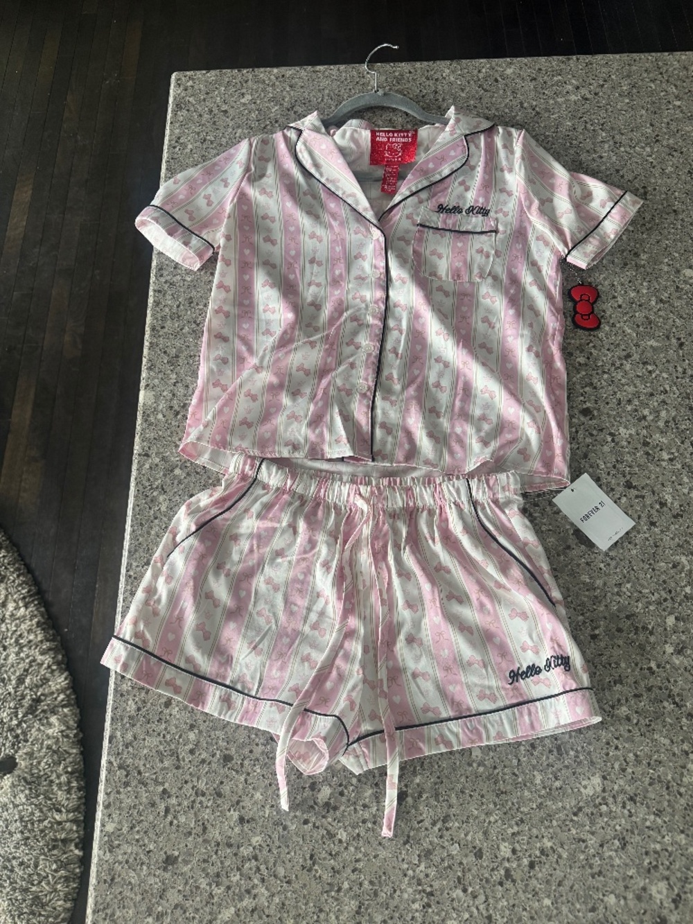 Hello Kitty x Forever 21 Satin Pajama Set